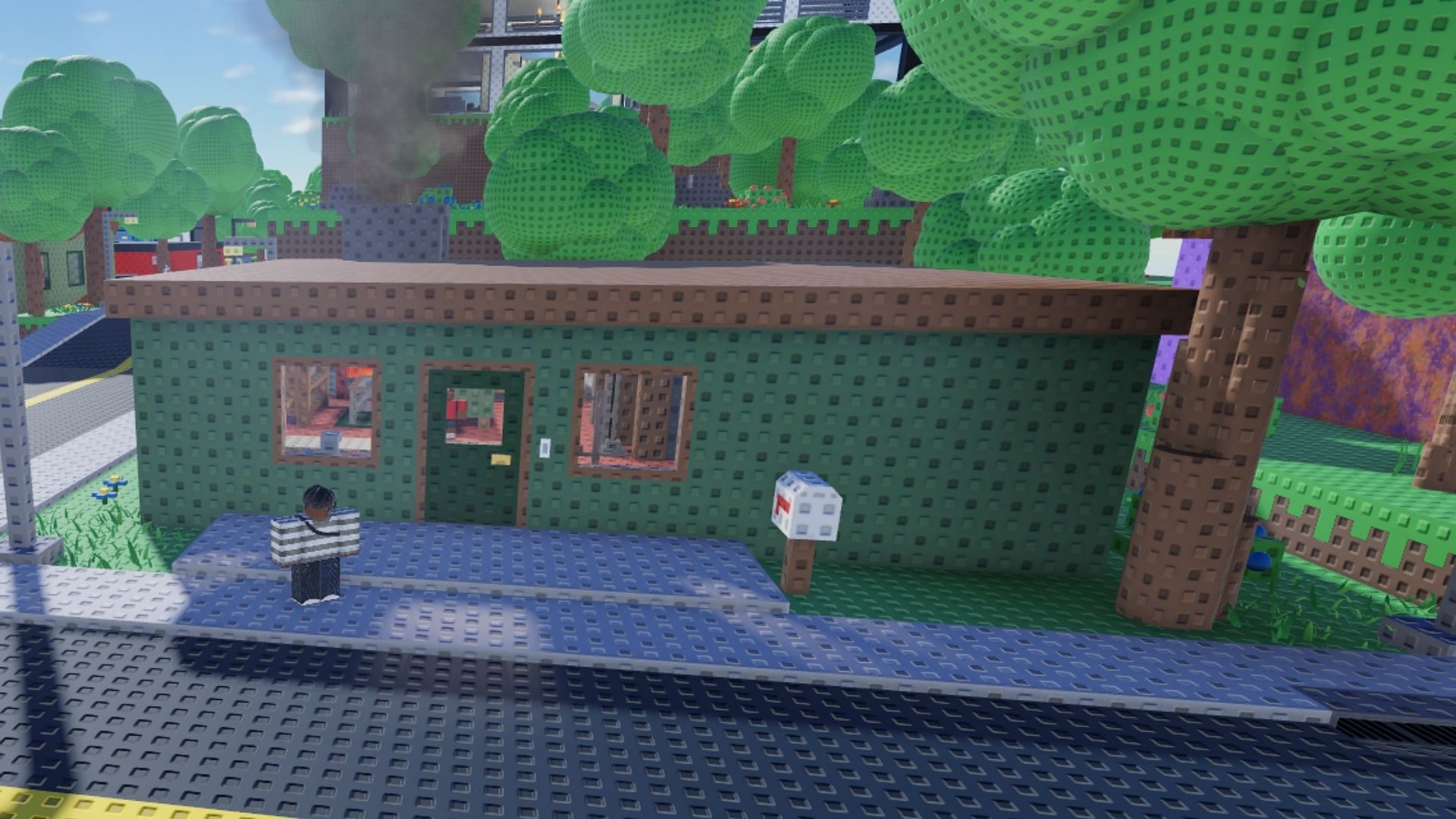 Play many characters in Ultimate Town Sandbox (Image via Roblox)